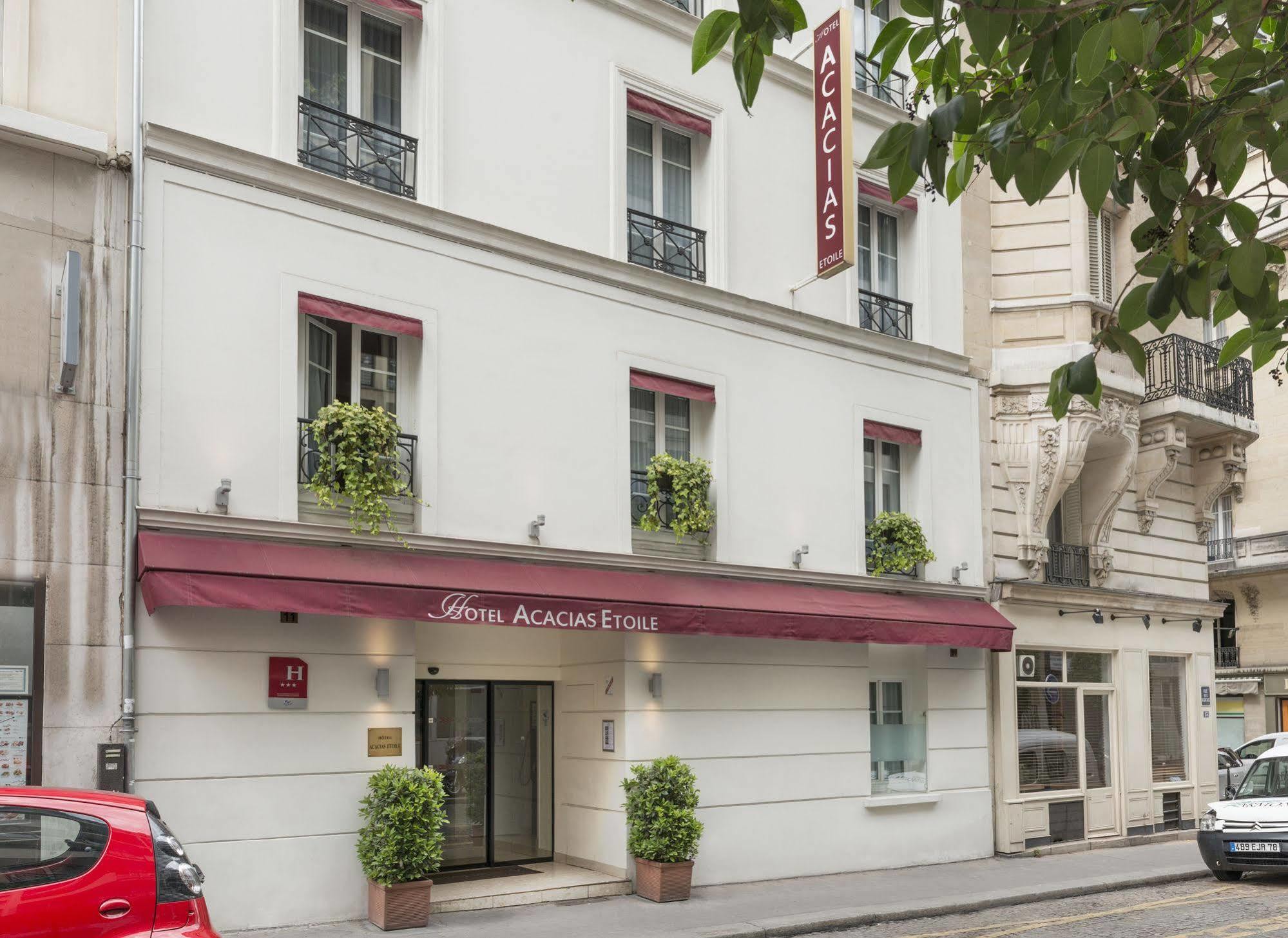 Acacias Etoile Hotel Paris Exterior foto